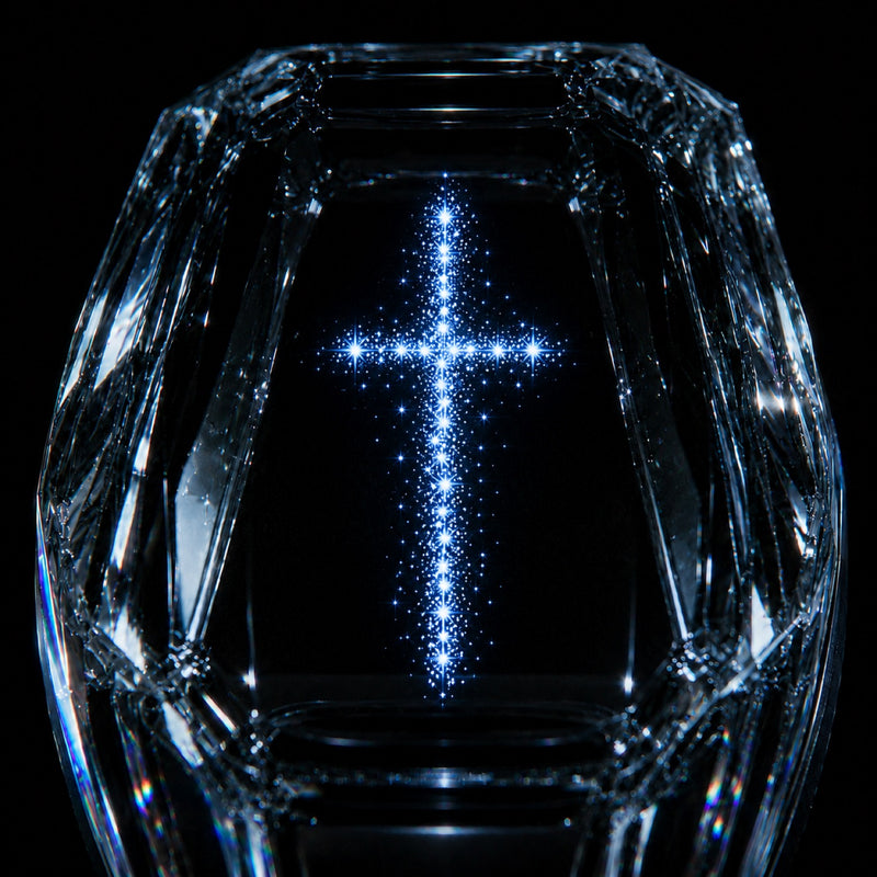 DYUHOP Emblem RGB Crystal Shift Knob — App-Controlled LED Gear Shifter